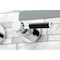 Kingston Brass KS8051DKL Wall Mount Tub Faucet, Polished Chrome KS8051DKL - alternate 4